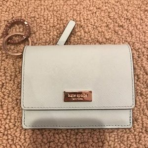Kate spade Cameron street Gabe wallet baby blue